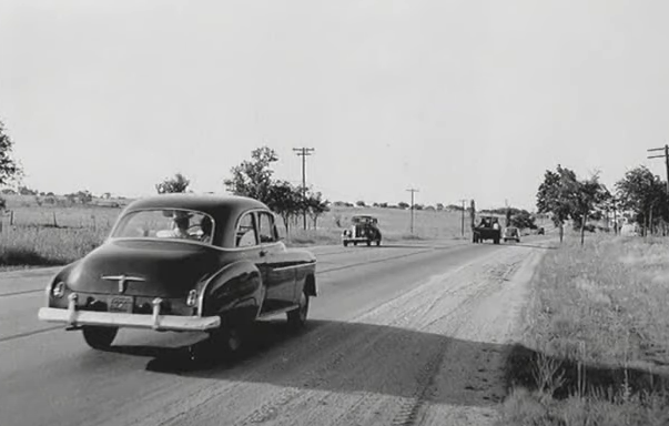 Estrada Assis-Marília no ano de 1952